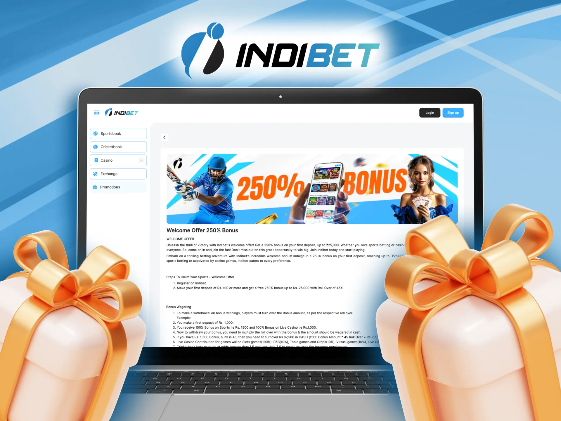 Get various bonuses after your first deposit.