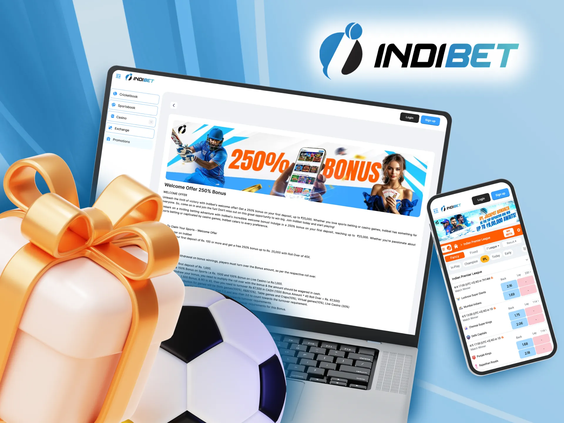 If you a football fan you can get your bonus.